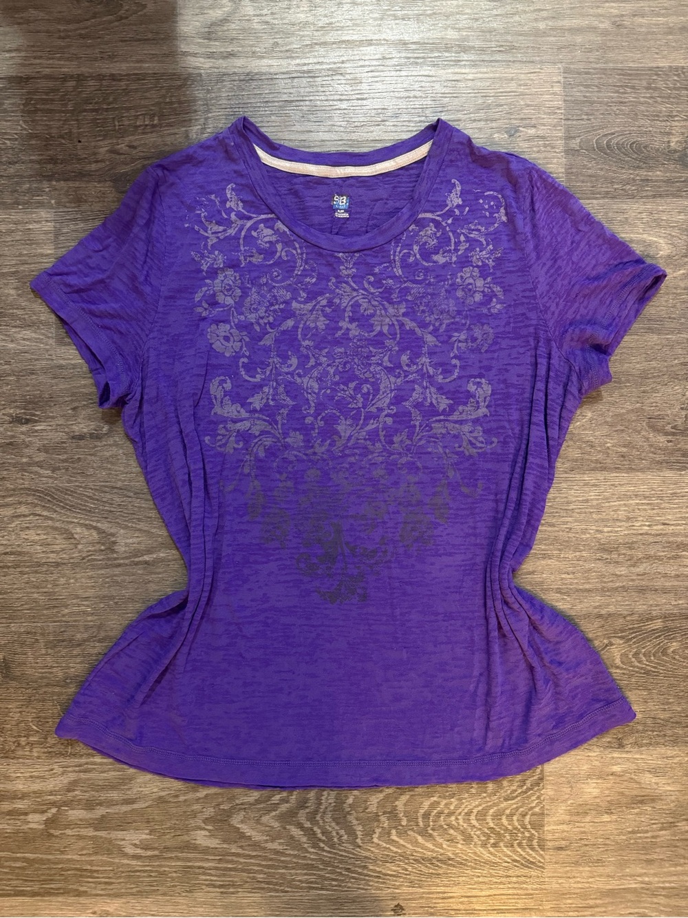 Y2K Grungecore Purple Women's Tee